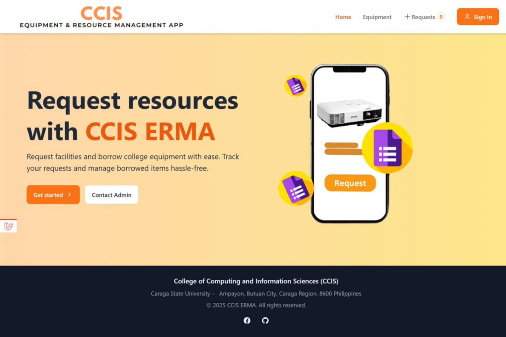 CCIS ERMA Homepage